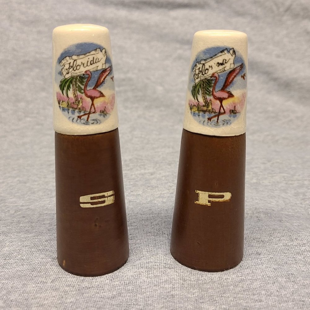 Florida Salt & Pepper Shakers